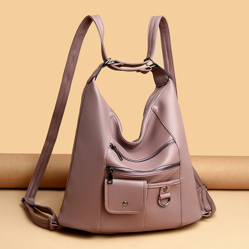Neue All-in-One-Schulter-, Crossbody- und Rucksacktasche für Damen
