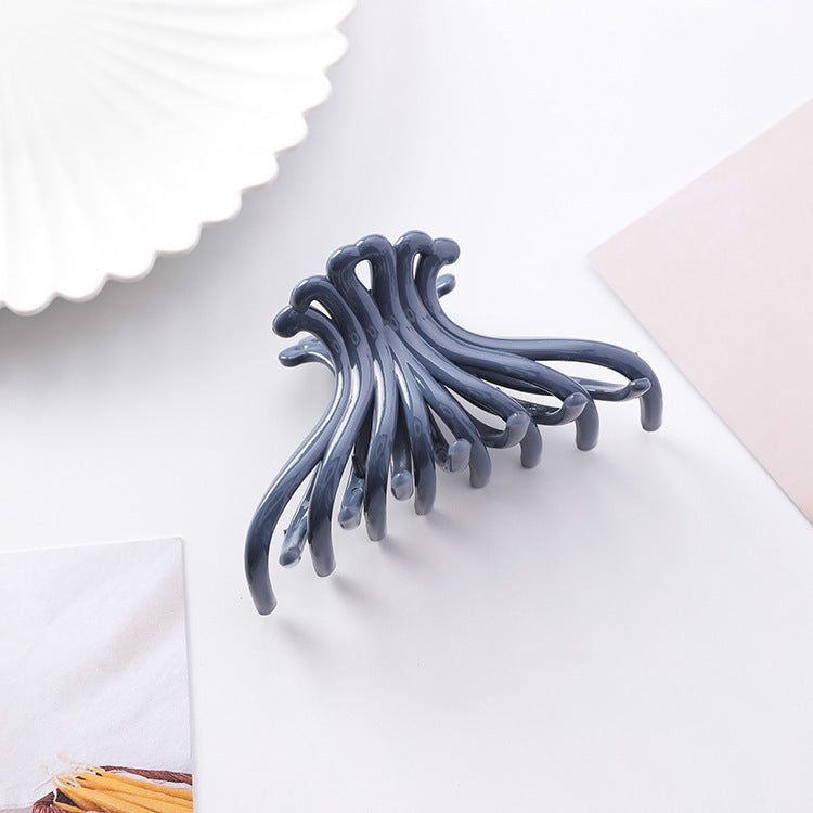 Large bath grab simple wild big hair ponytail clip