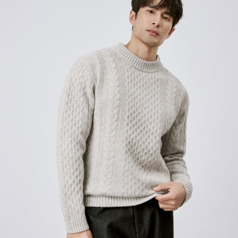 MONARCH CABLE KNIT SWEATER