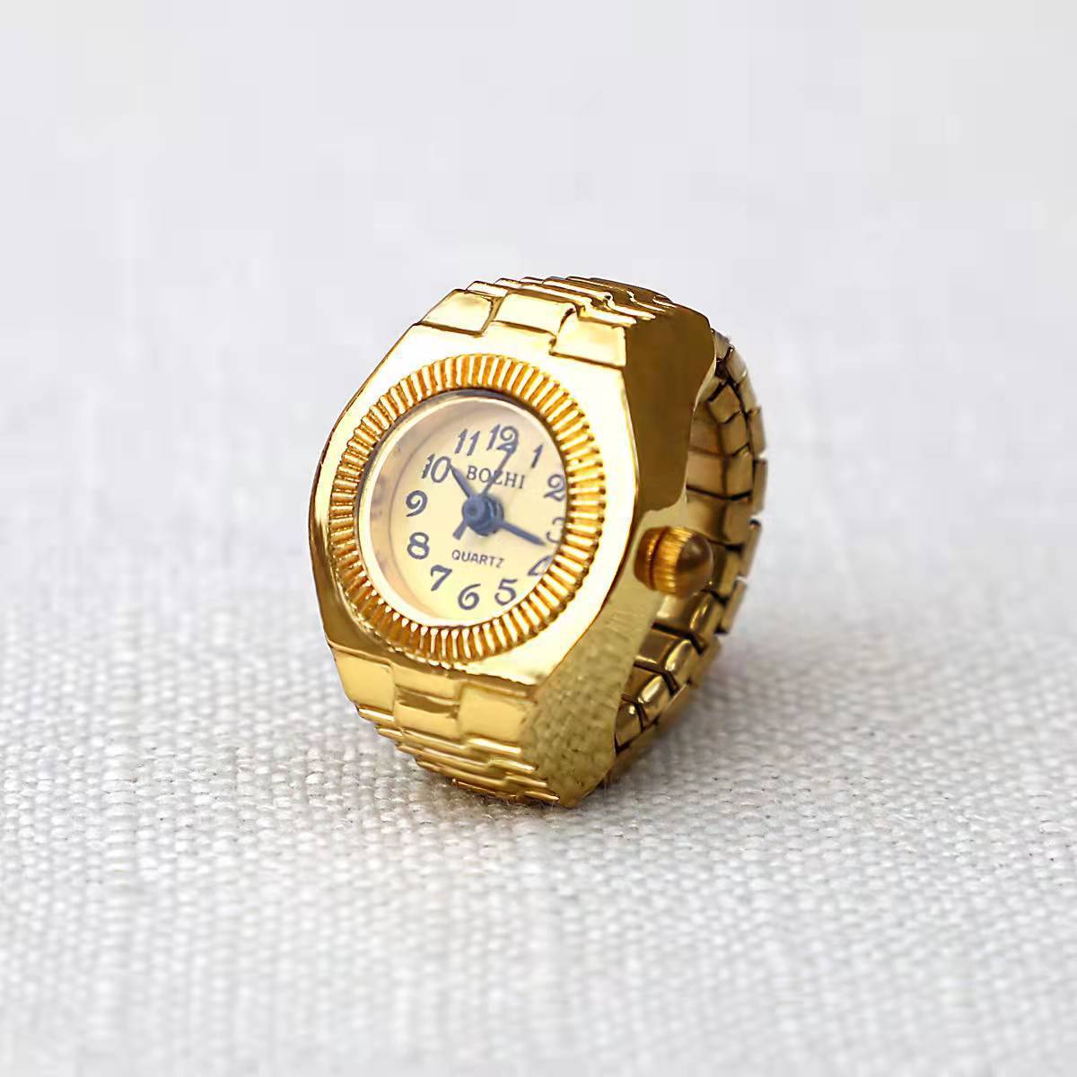 シンプルなオールマッチリング合金クリエイティブウォッチ