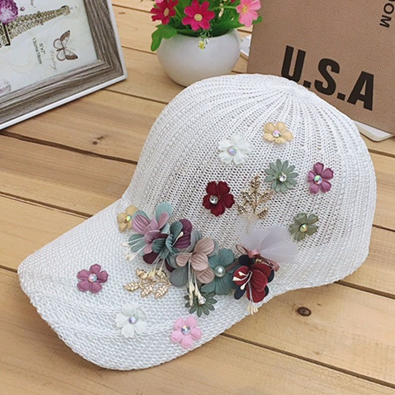 Korean style breathable cap with mesh