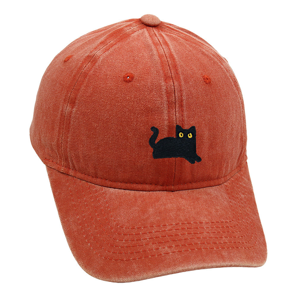 Retro Distressed Men And Women Peaked Cap