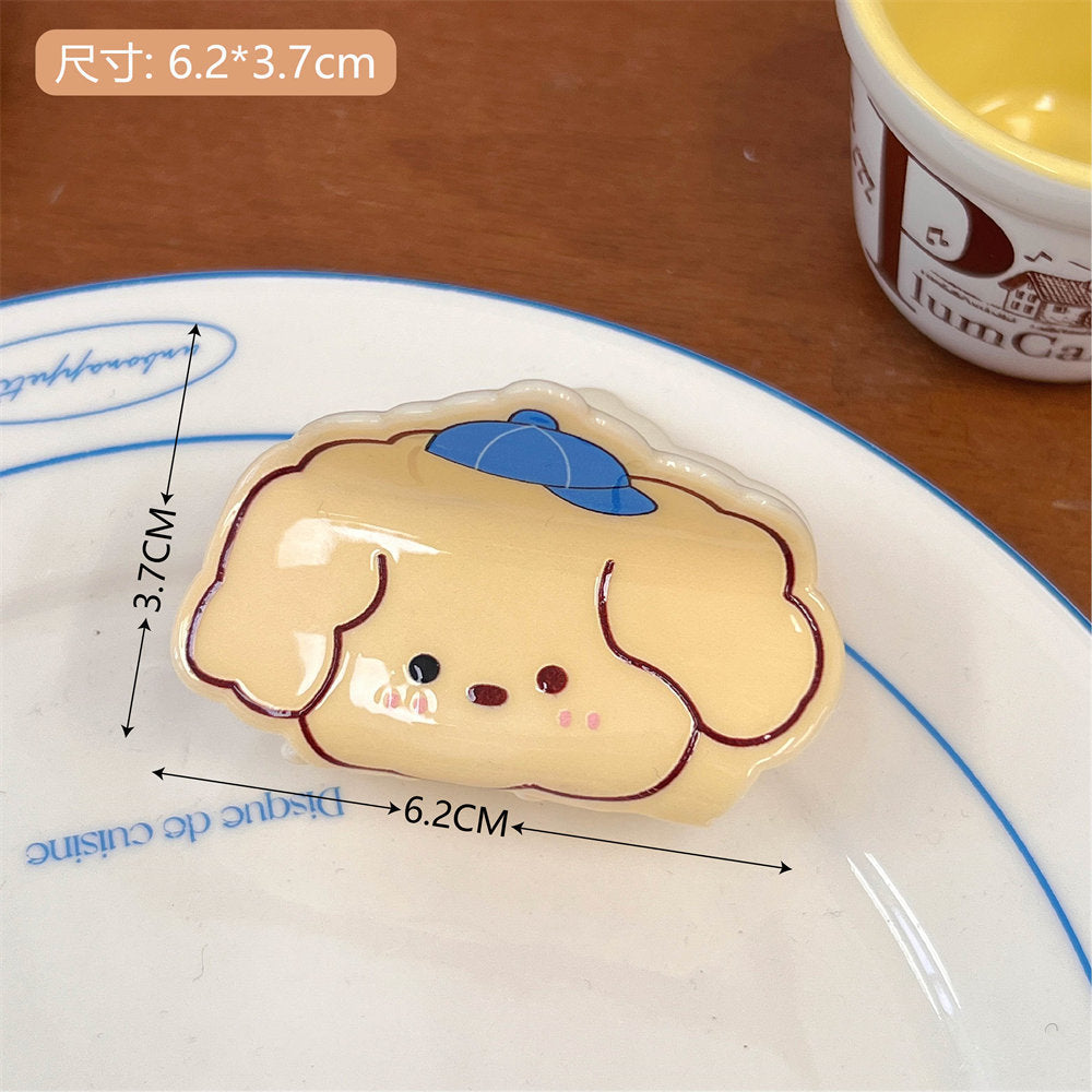 Funny Cartoon Cropped Hair Clips