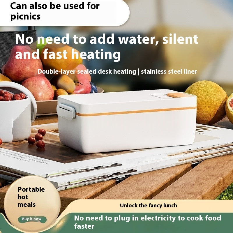 Self Heating Large Capacity Electric Heat Insulation Lunch Box