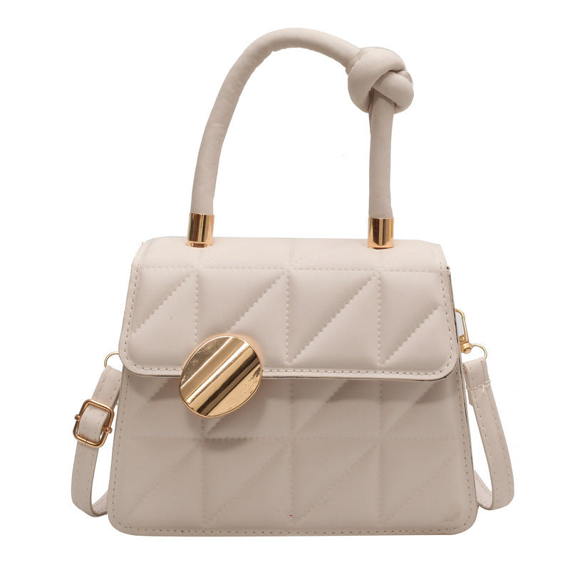 French Minority Design Rhombus Small Handbag