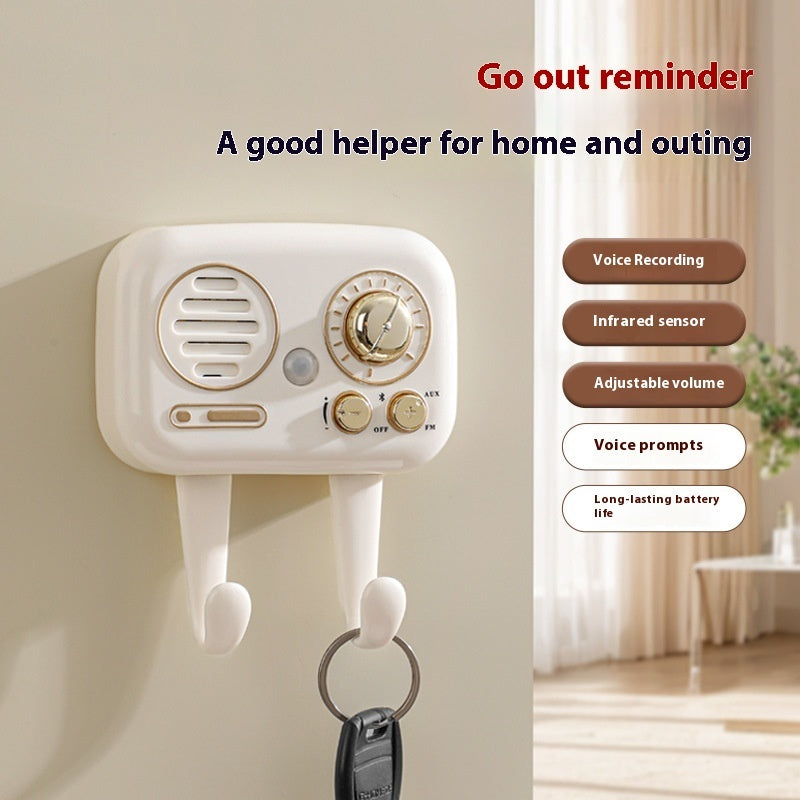 Smart Voice Reminder Forget Your Keys Sensor Artifact Automatic Intelligent Induction Device