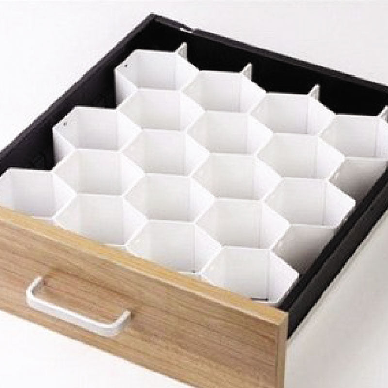 DIY Kunststoff-Wabenschubladen-Trennwandfach-Aufbewahrungsbox
