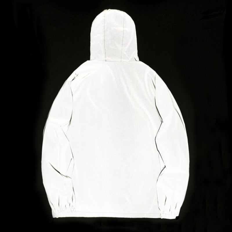 Night Glowing Cyber Punck Hoodie