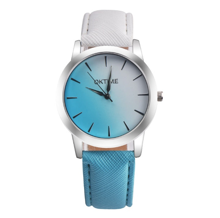 Mode Lässig Retro Regenbogen Design Uhr Frauen Analog Quarz Armbanduhren Uhr Elegante Dame Armbanduhr Frau Zeit
