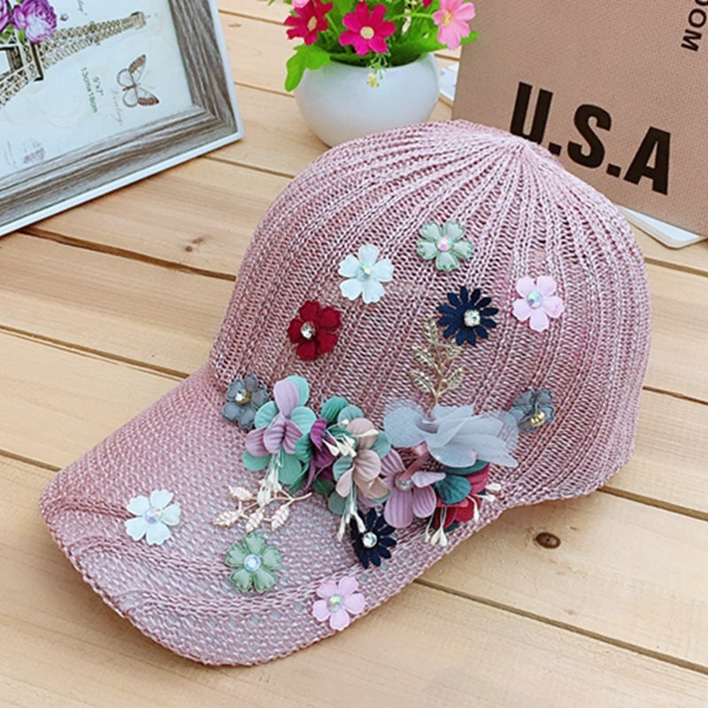 Korean style breathable cap with mesh