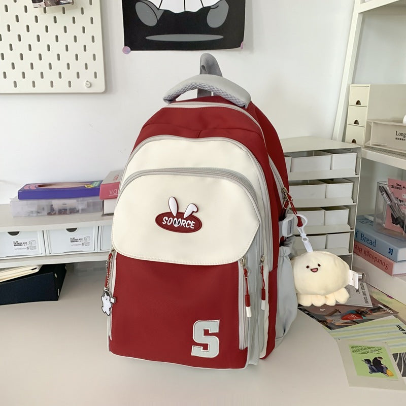 Harajuku Grundschultasche mit großem Fassungsvermögen