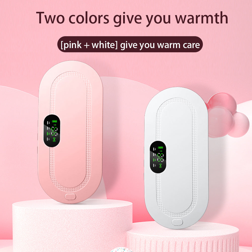 Menstrual Heating Pad Smart Warm Belt Relief Waist Pain Cramps Vibrating Abdominal Massager