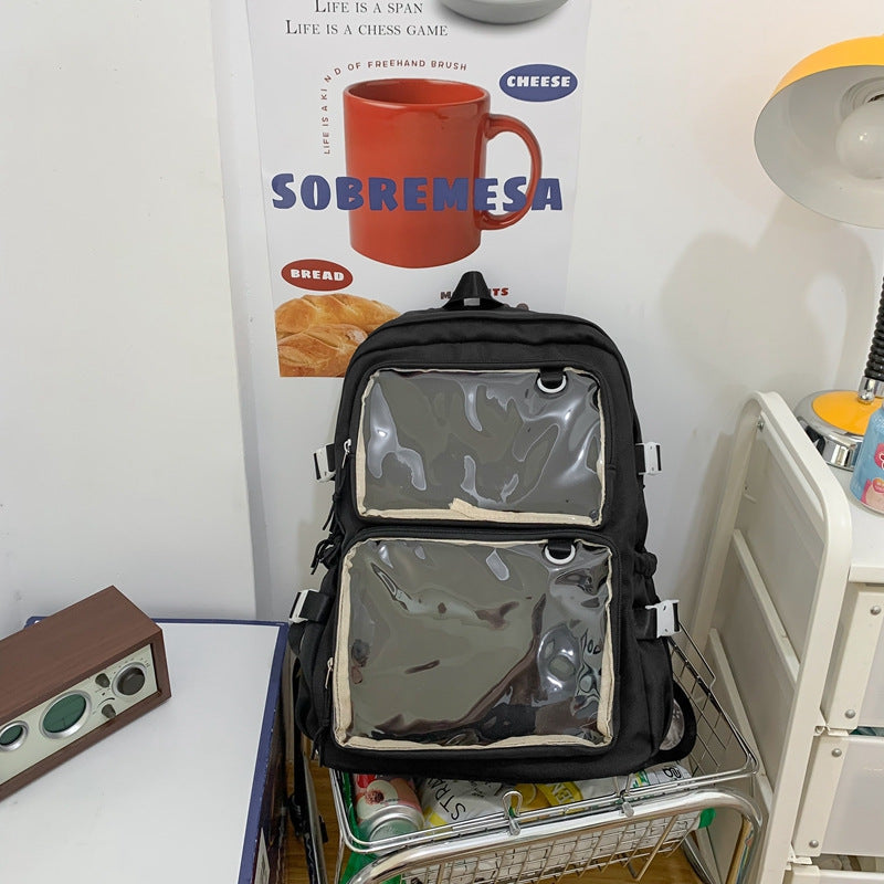 Large Capacity Transparent Shoulder Bag
