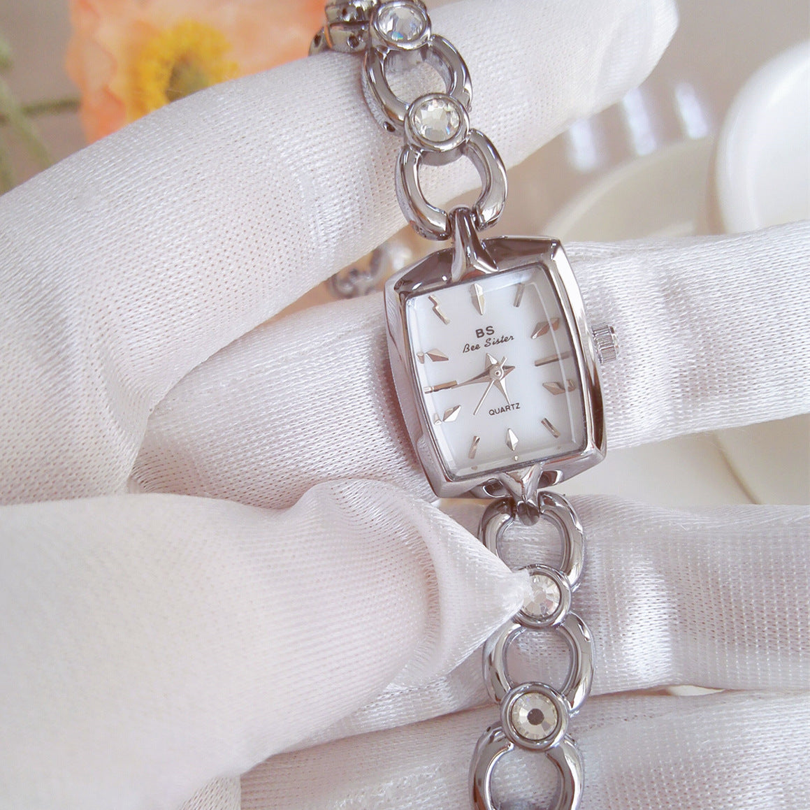 Mode Quarzuhr Diamant Armband