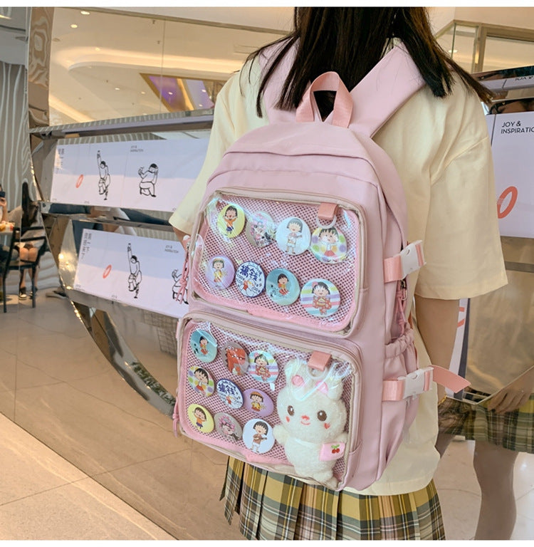 Large Capacity Transparent Shoulder Bag