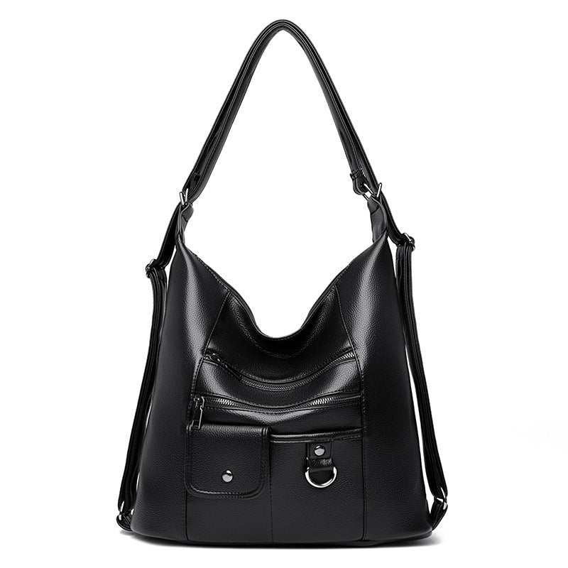 Neue All-in-One-Schulter-, Crossbody- und Rucksacktasche für Damen