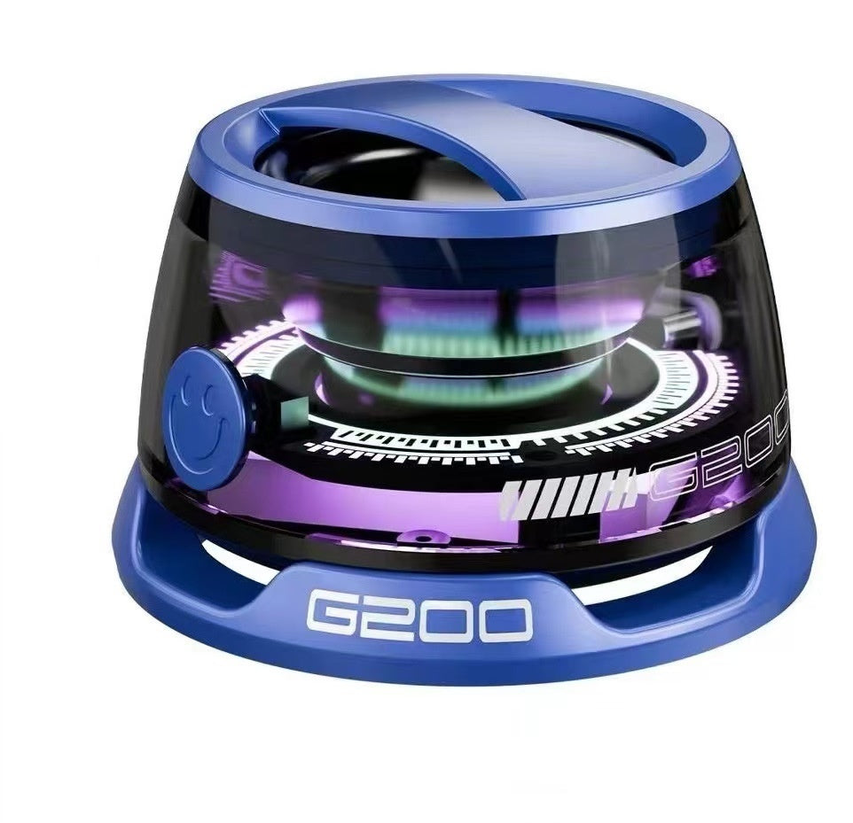 Portable Bluetooth Lighting Speaker (BT5.3) 7 Hours Playback Magnetic Phone Holder