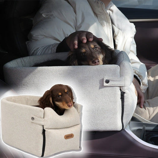 Car Seat Bed Portable Dog Carrier For Small Dogs And Cats