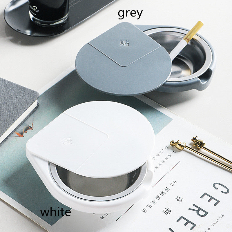Hidden Table Bottom Ashtray Stainless Steel