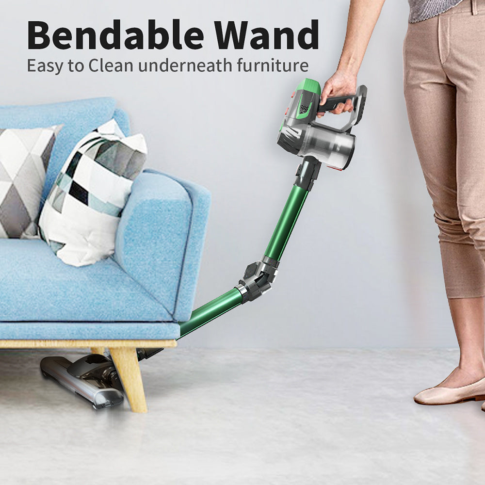 Kabelloser Handstaubsauger mit faltbarem Rohr