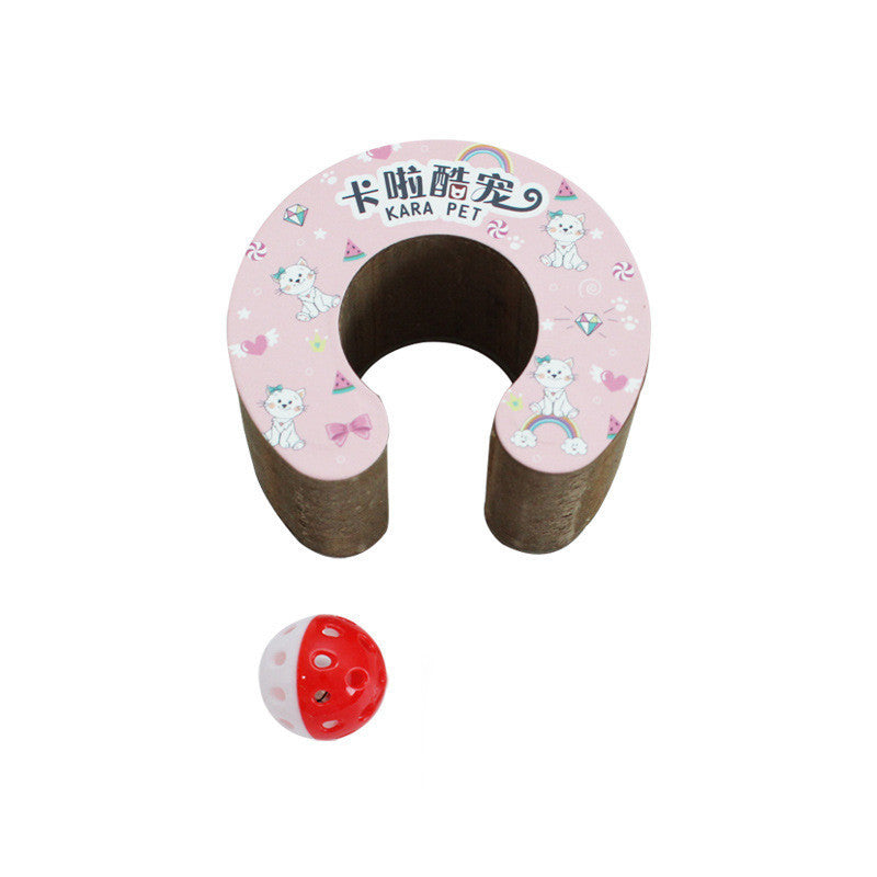 Organ Corrugated Paper Wear-resistant Non-flaking Foldable Cat Scratching Board