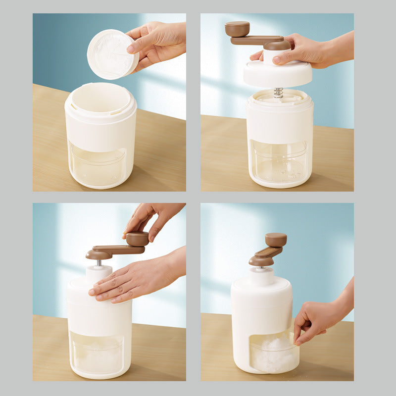 Kitchen Hand Block Small Ice Maker Slush Machine