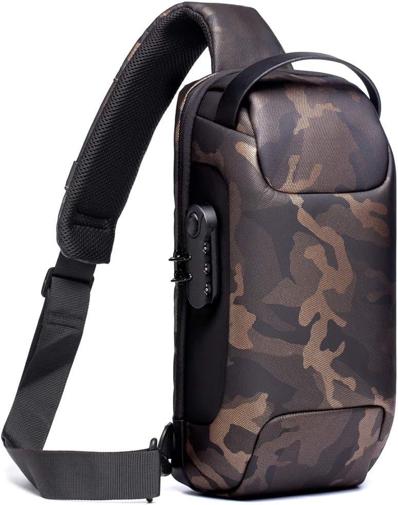 Anti theft Password Oxford Cloth Sports Messenger Bags Shoulder