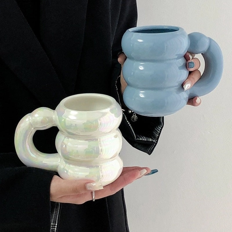 Creative High Sense Couple Ceramic Mug