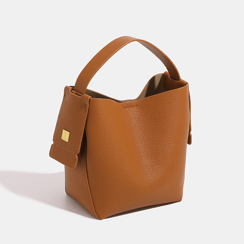 Simple Vintage Commuter Women Crossbody Luxury Leather Bag