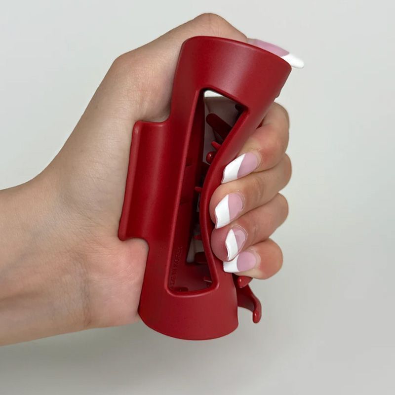 Cloud Square Frosted Soft Jelly Hair Claw Clip. (BUY 1 GET 1 FREE)