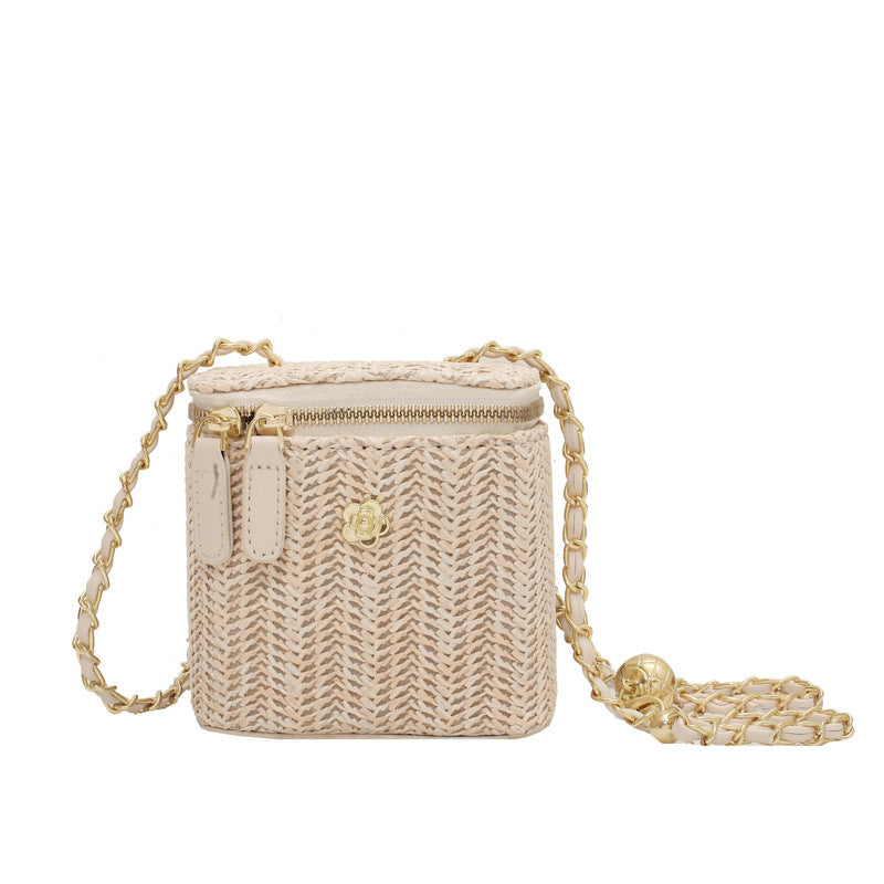 Simple Box Style Bag Straw Fairy Forest Series