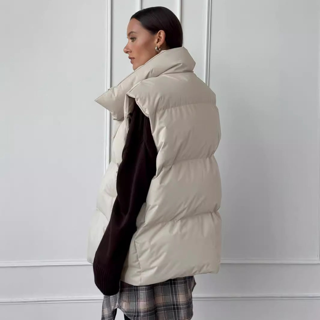 Cotton Vest Coat Sleeveless