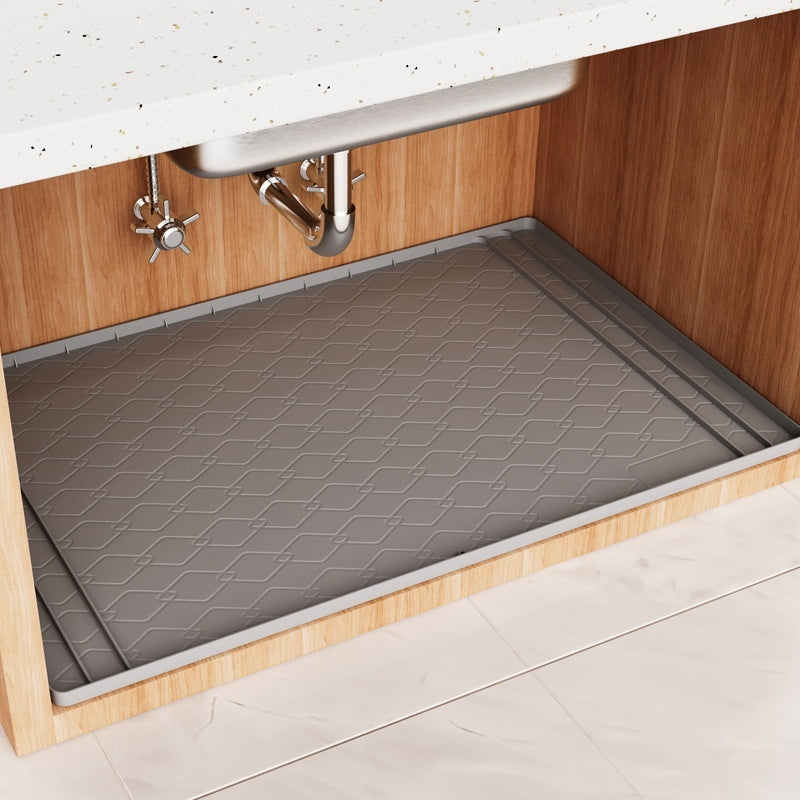 Sink Mat Cabinet Pad Silicone Stain-resistant Waterproof Cabinet Protective Pad