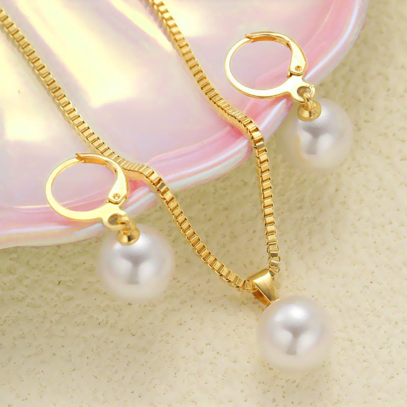 Women's High-grade Earrings Jewelry Suit