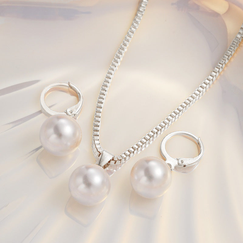 Women's High-grade Earrings Jewelry Suit