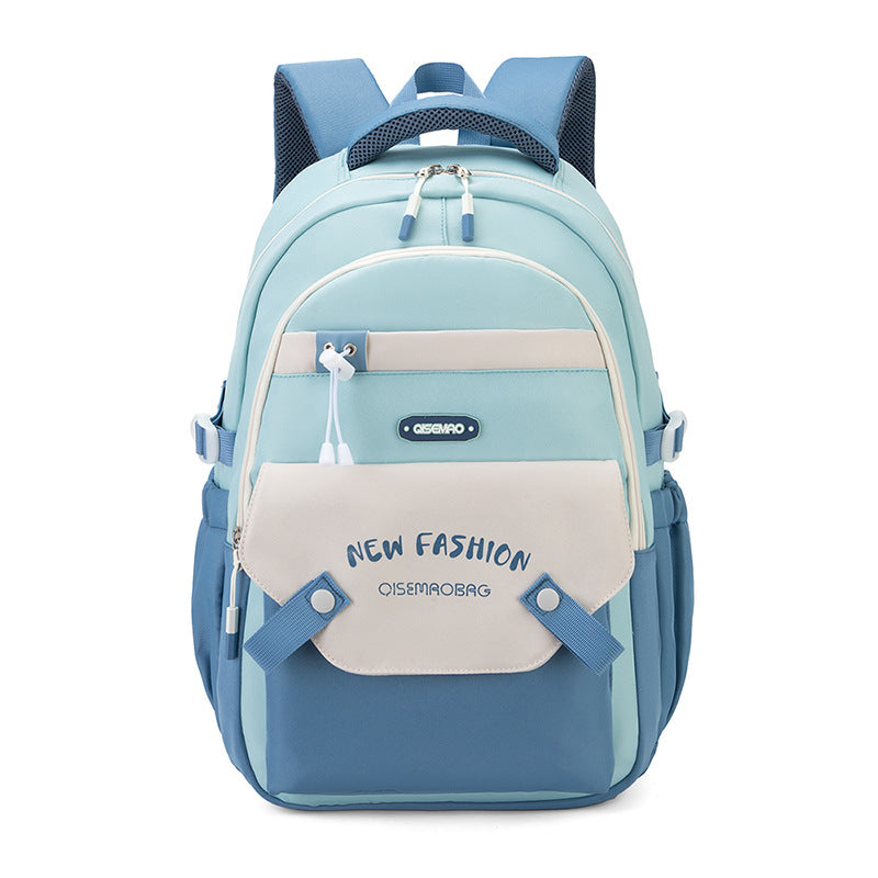 New Student Schoolbag Colorful Contrast