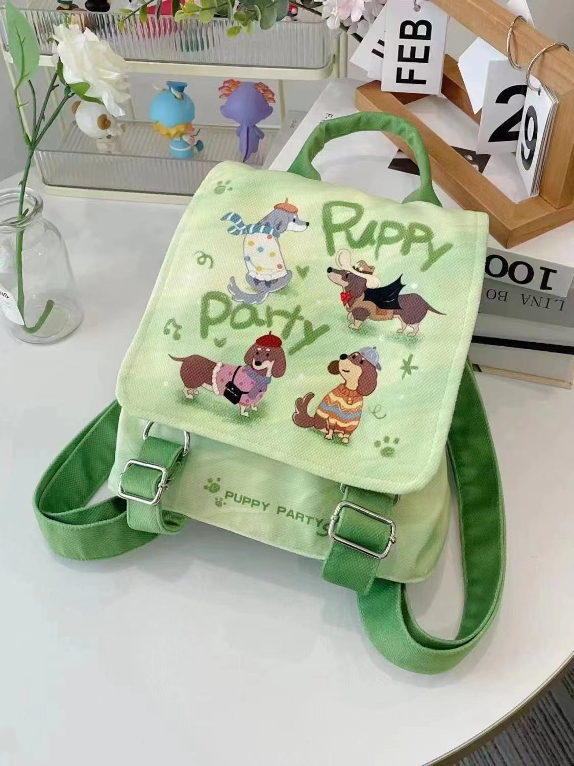 Puppy Party Backpack