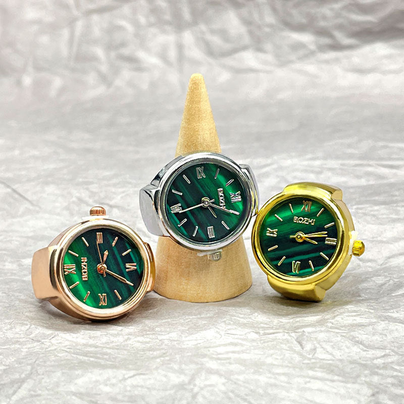 Ring Watch Small Green Advanced Alloy Shell