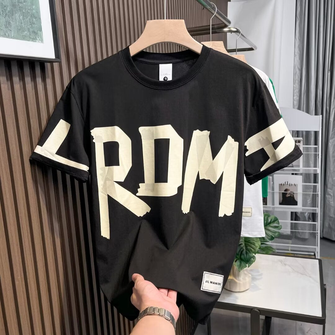 Men's Korean-style Fashion Short Sleeve Half Sleeve T Shirt