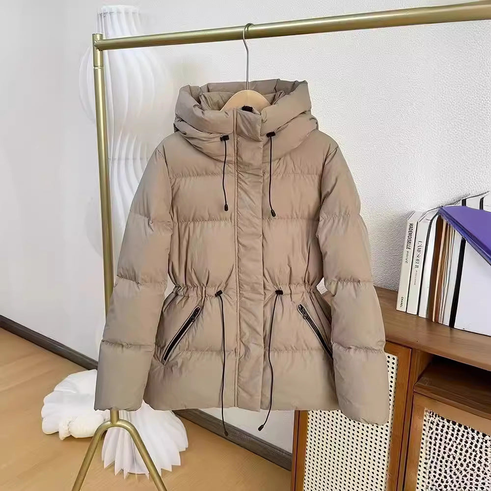 New Velvet Down Cotton-padded Coat For Women