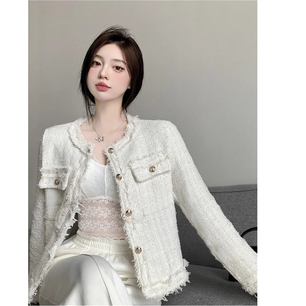 Short Chanel Coat Women's Multi-button Top