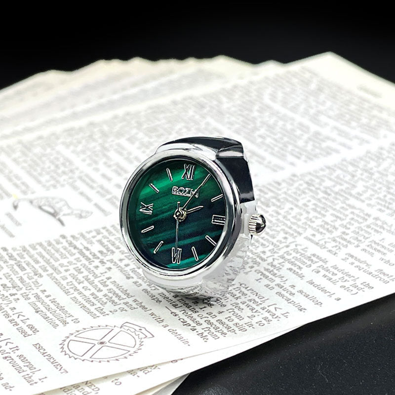 Ring Watch Small Green Advanced Alloy Shell