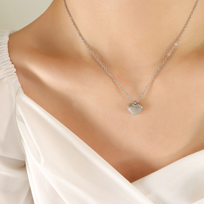Heart Love 18K Gold Necklace