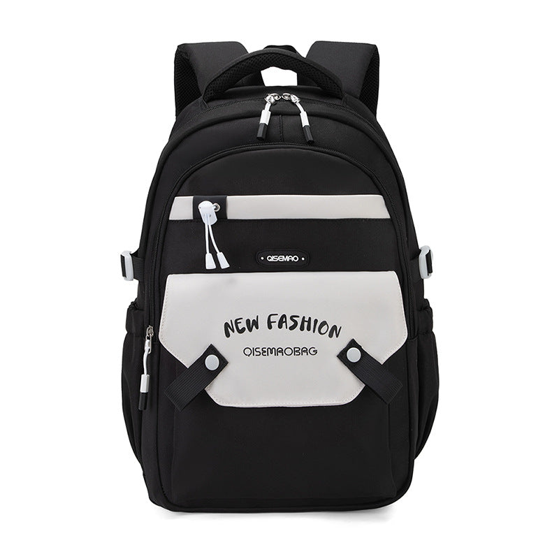 New Student Schoolbag Colorful Contrast