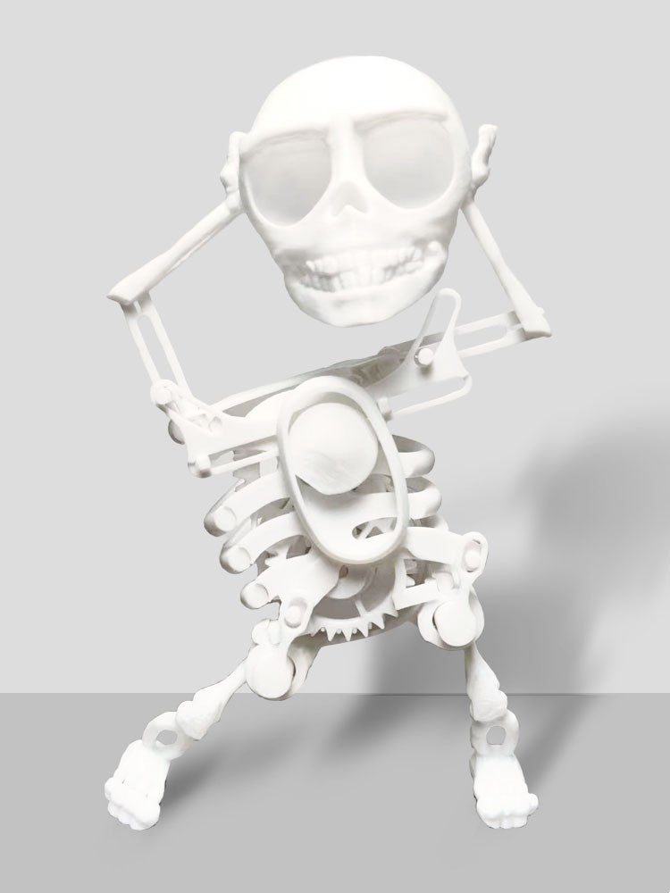 3D Model Mini Skull Customized Funny Dancing Style Lucky Toy