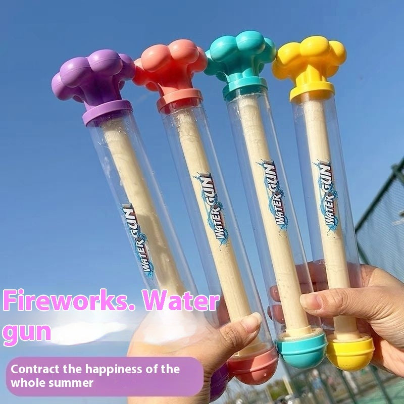 Feuerwerk Wasserpistole Auszieh-Kinderspielzeug