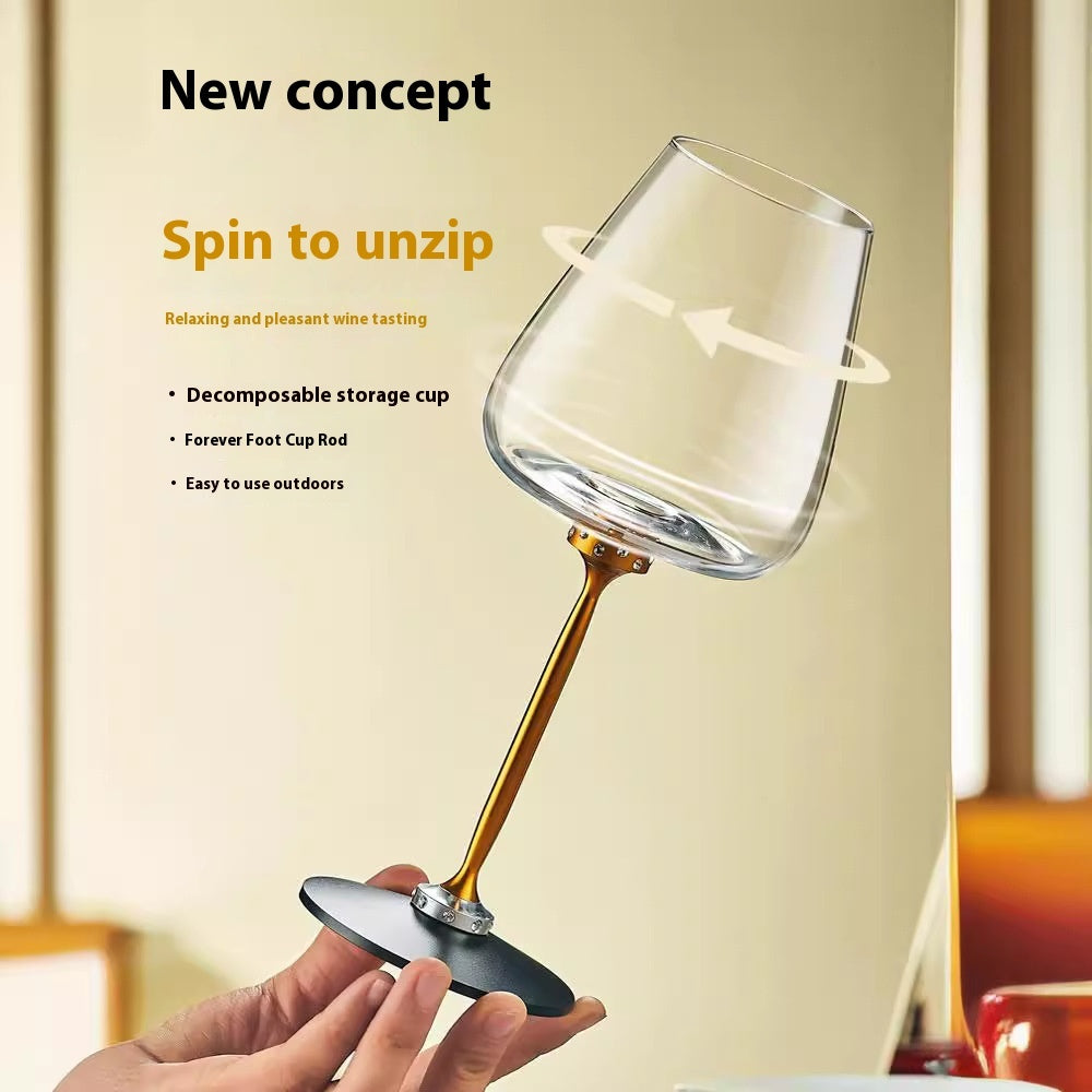 Fancy Decanter Creative Rotational Wine Glasses