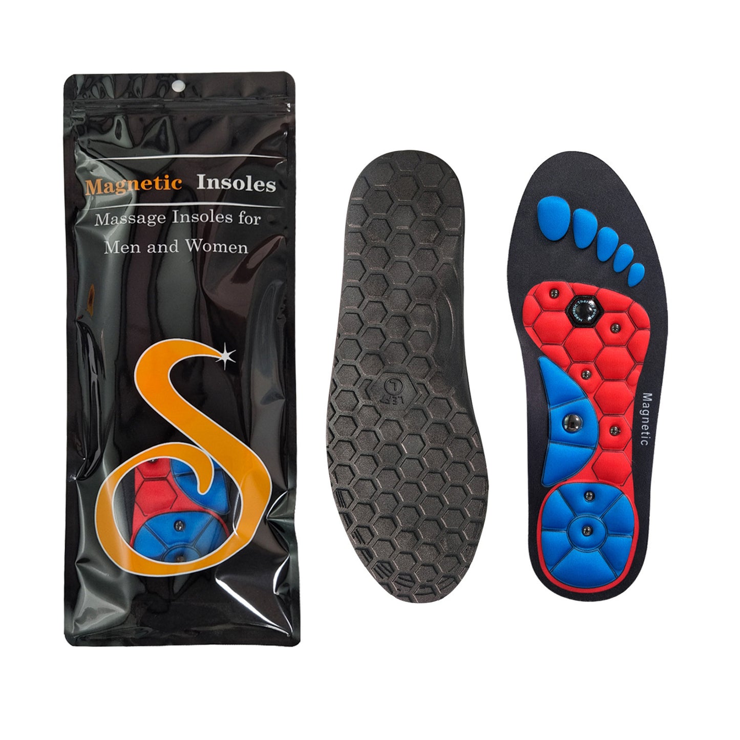 Medical Magnetic Insole Therapy Sports Insoles Orthopedic Insoles Massager