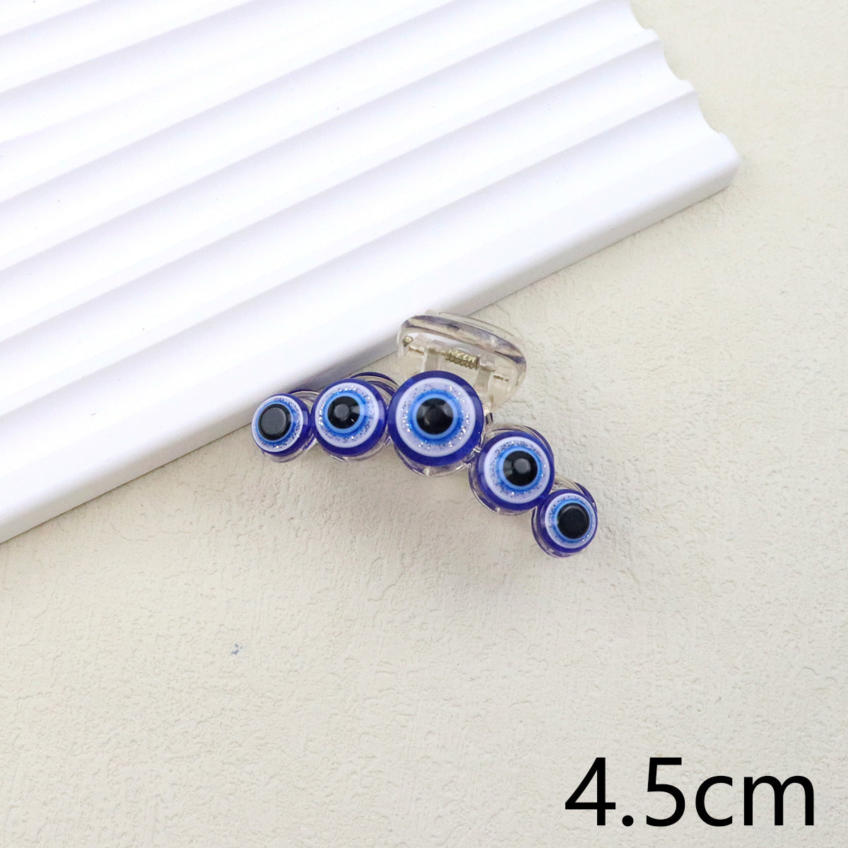 Blue Devil's Eye Hair Claw Headdress