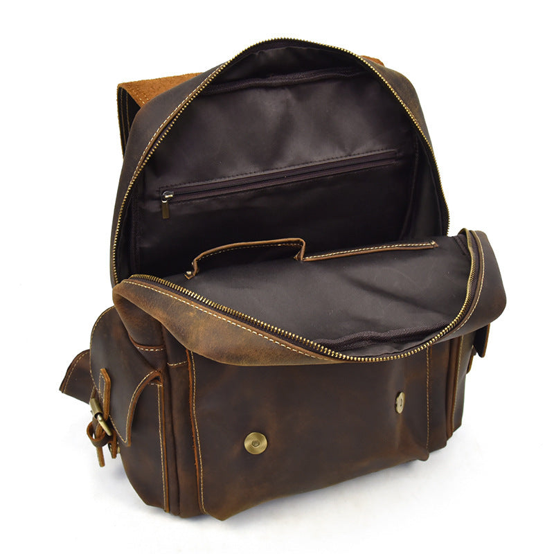 Handmade Horse Leather Backpack